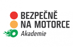 logo bezpecne na motorce akademie